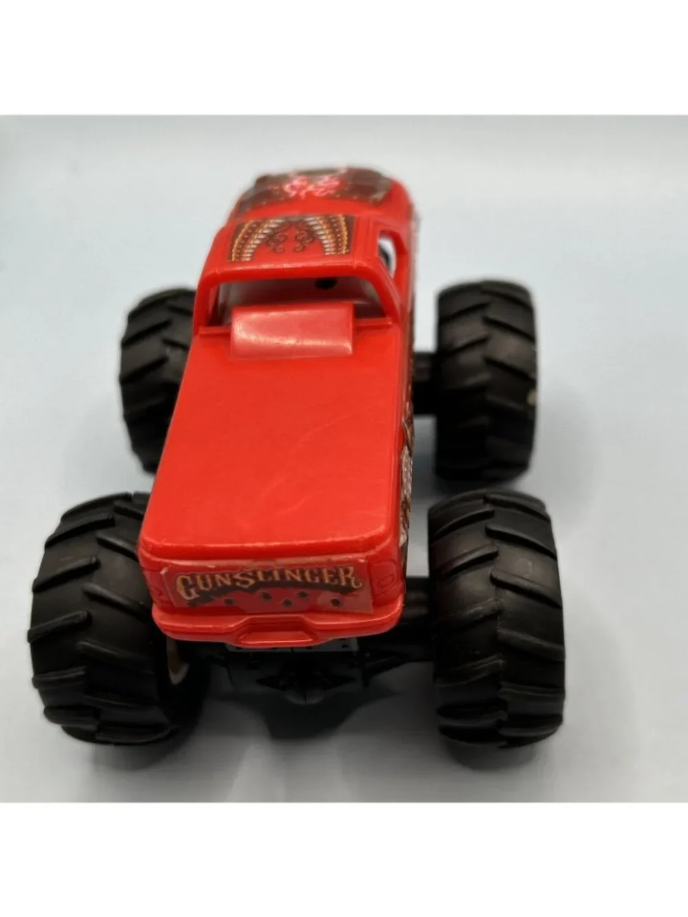 2001 Hot Wheels Monster Jam Gunslinger  Rev Tredz 89853 Plastic